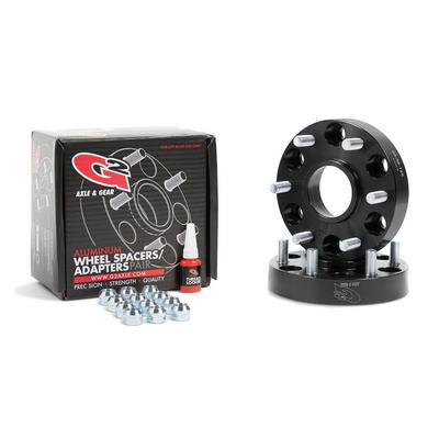 G2 6 on 5.5 Bolt Pattern with 1.25" Wheel Spacers (Black) - 93-38-125